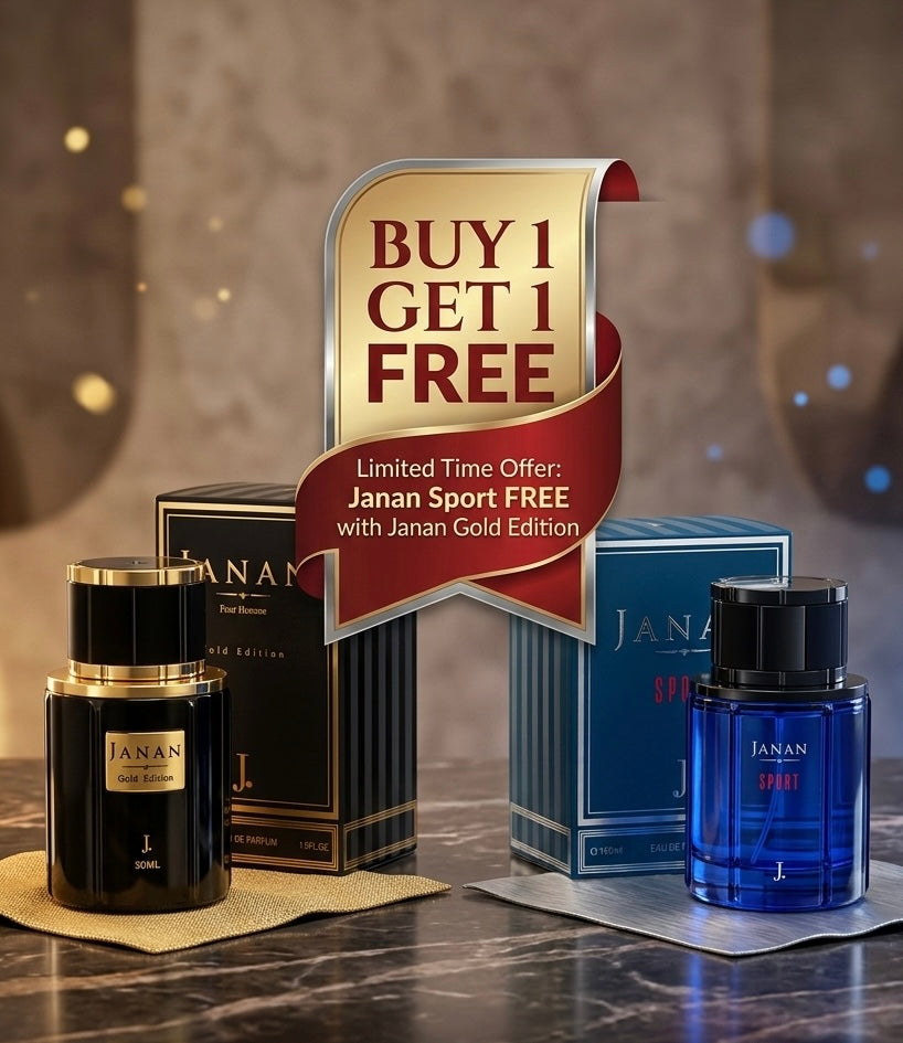 Janan Gold & Janan Sports Buy 1 Get 1 Free , 100ml